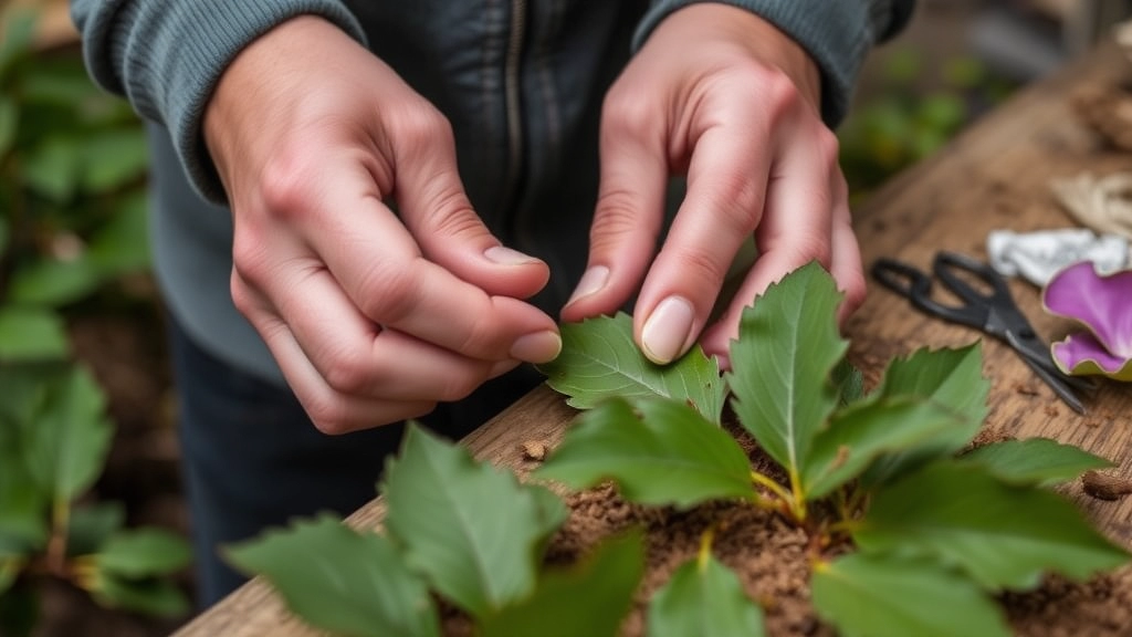 Allowing Cuttings to Callous