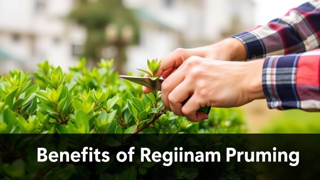 Benefits of Regular Pruning