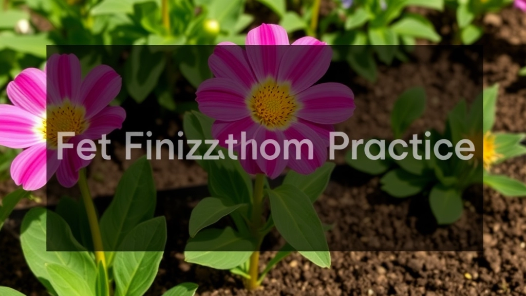 Best Fertilization Practices for Enhanced Blooming