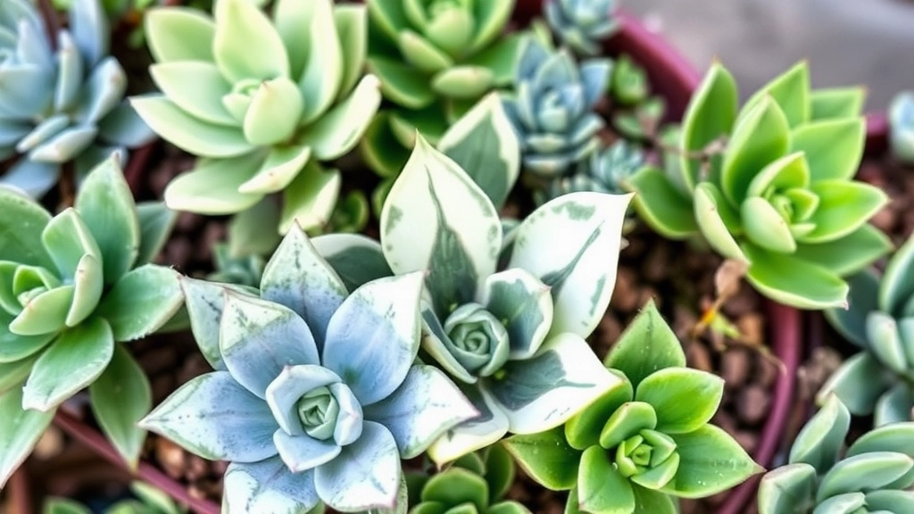 Best Growing Conditions for Variegated Succulents