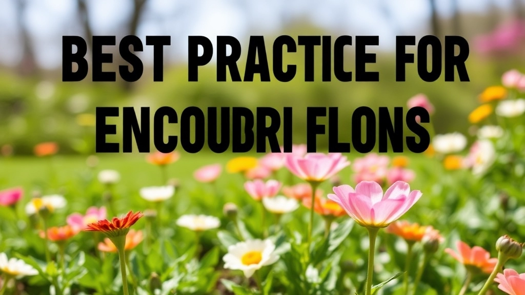 Best Practices for Encouraging Blooms