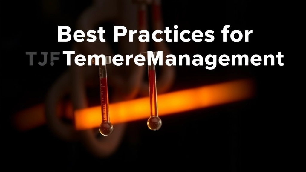 Best Practices for Temperature Management