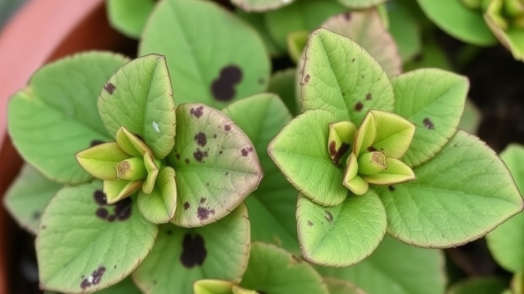 How to Treat Black Spots on Kalanchoe Leaves Effectively