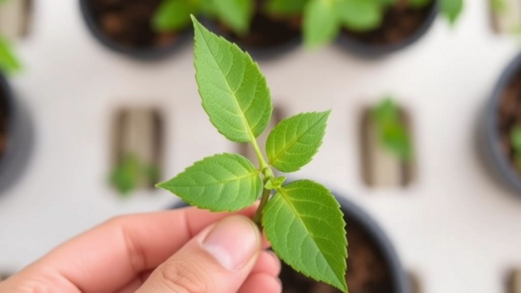 Choosing the Right Stem or Leaf for Cuttings