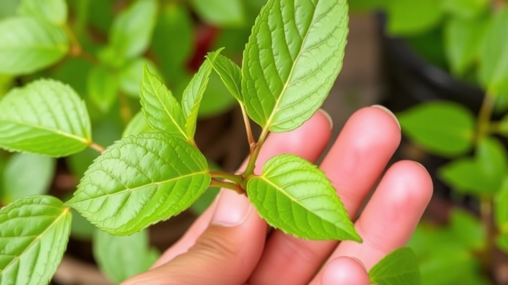 Choosing the Right Stem or Leaf for Cuttings