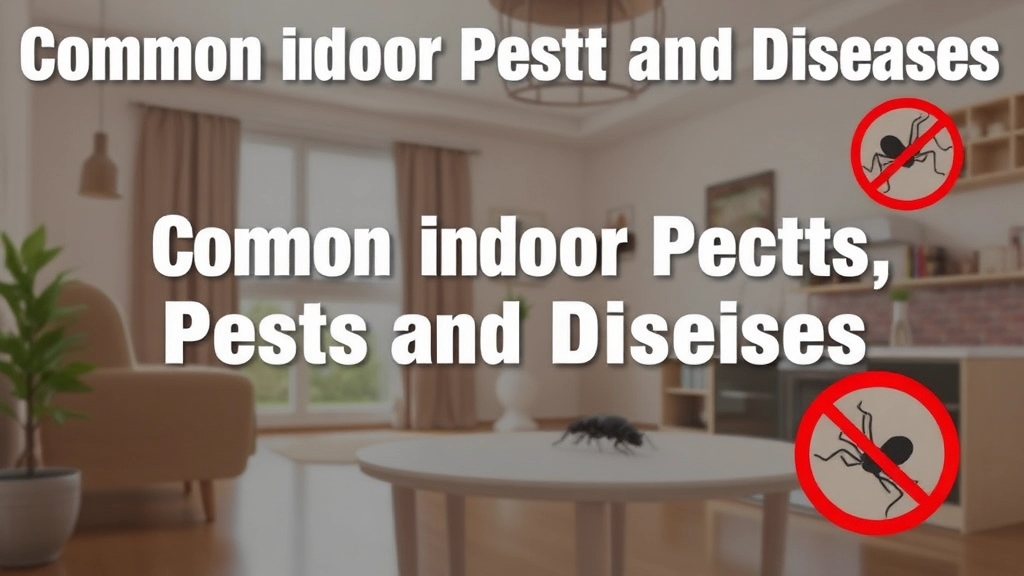 Common Indoor Pests and Diseases