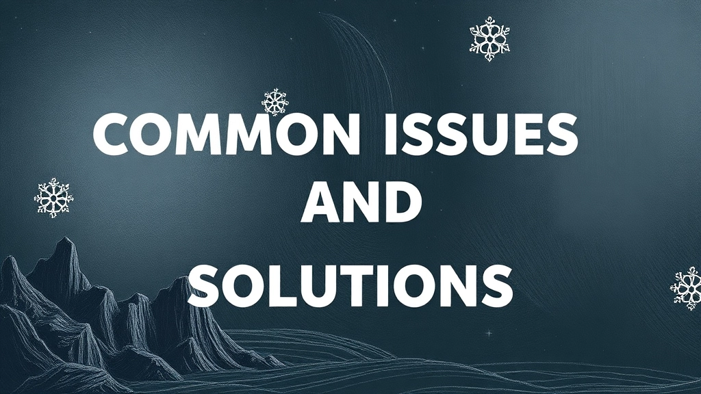 Common Issues and Solutions