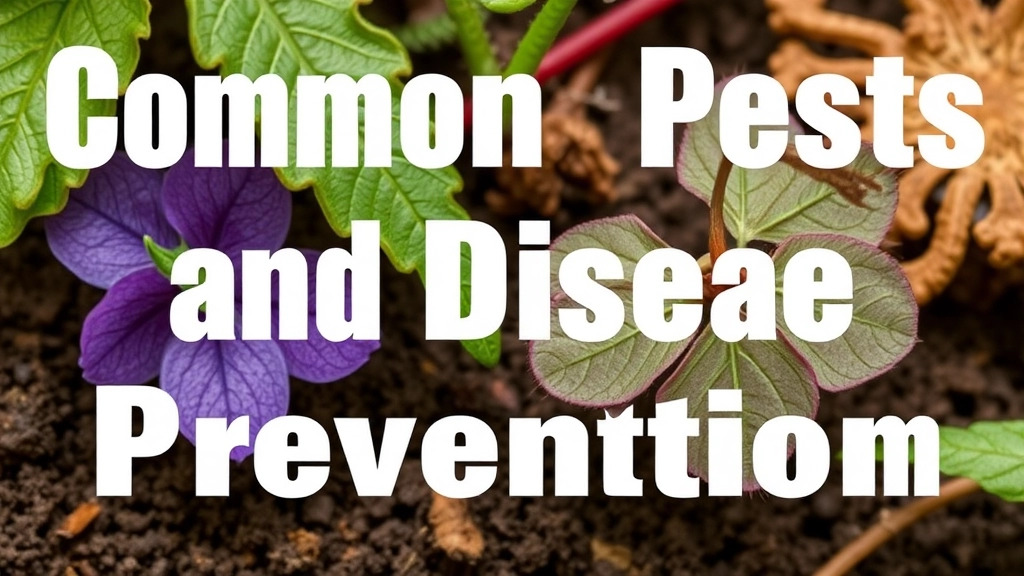 Common Pests and Disease Prevention