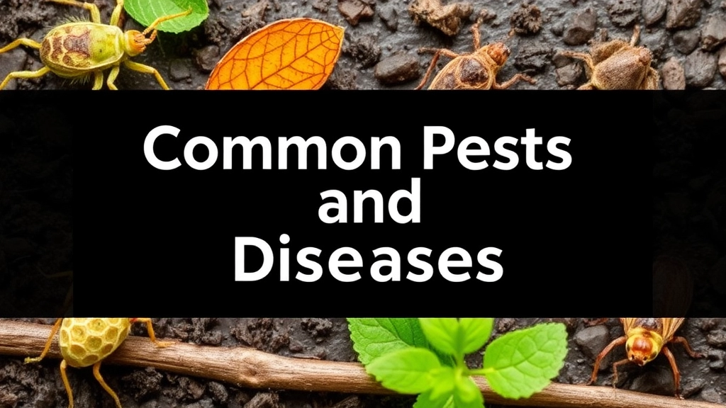 Common Pests and Diseases