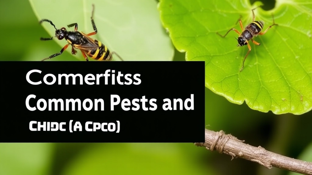 Common Pests and Diseases