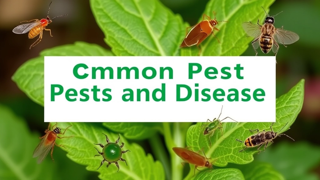 Common Pests and Diseases