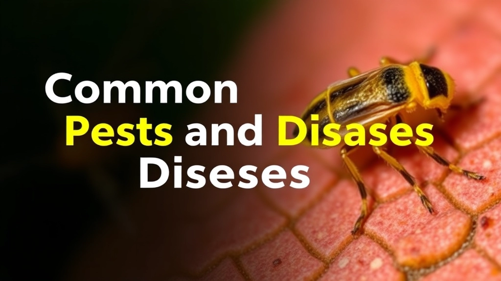 Common Pests and Diseases