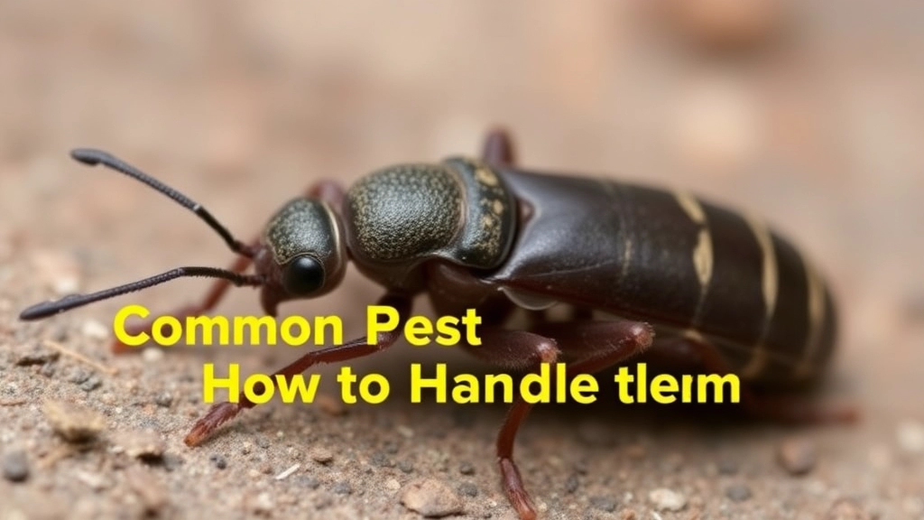 Common Pests and How to Handle Them