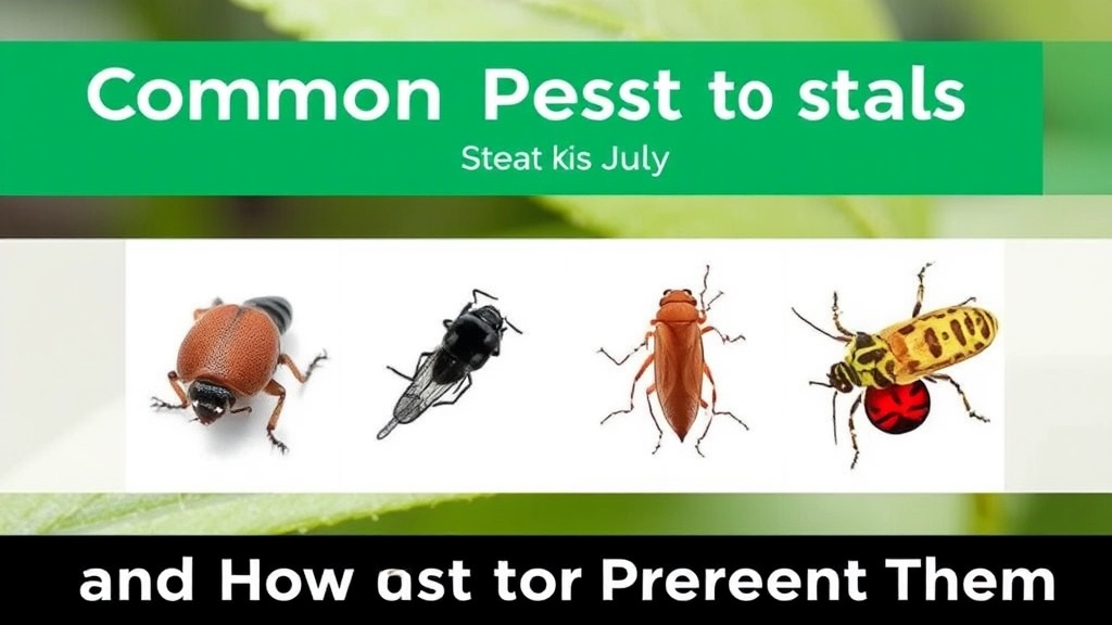 Common Pests and How to Prevent Them