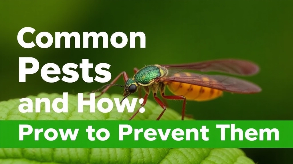 Common Pests and How to Prevent Them