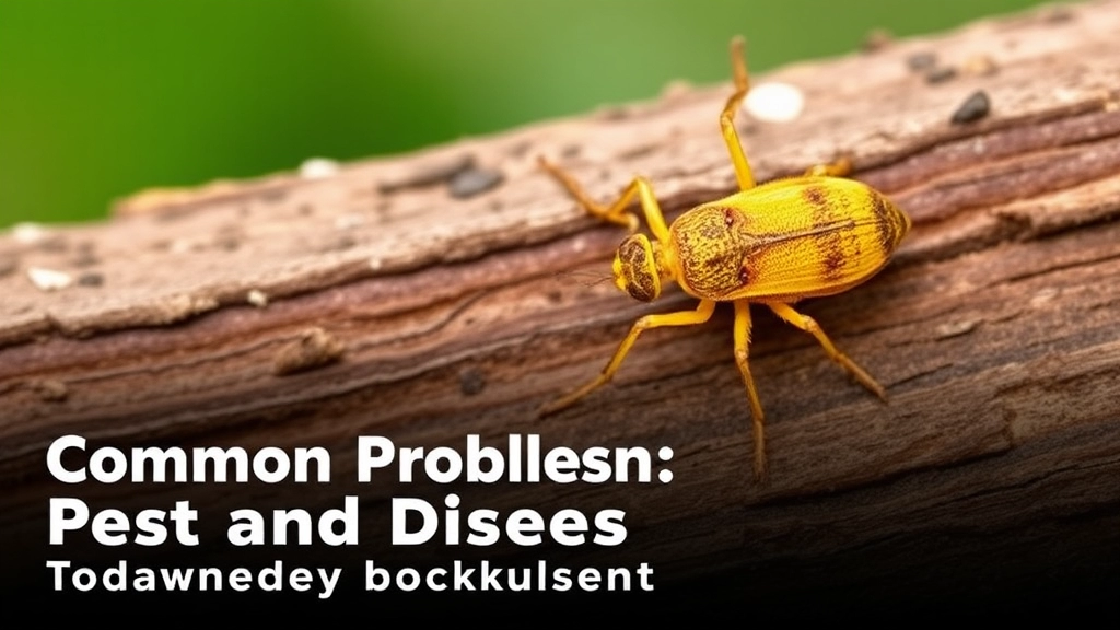 Common Problems: Pests and Diseases to Watch For