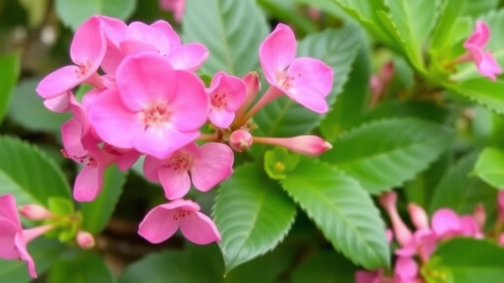 Common Symptoms of Kalanchoe Pink Butterflies Poisoning