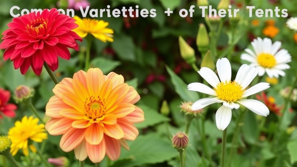 Common Varieties and Their Bloom Times