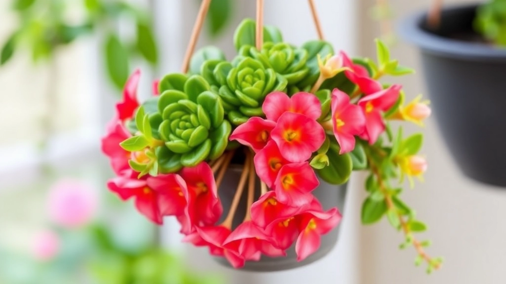 Compact and Hanging Kalanchoe Varieties for Small Spaces