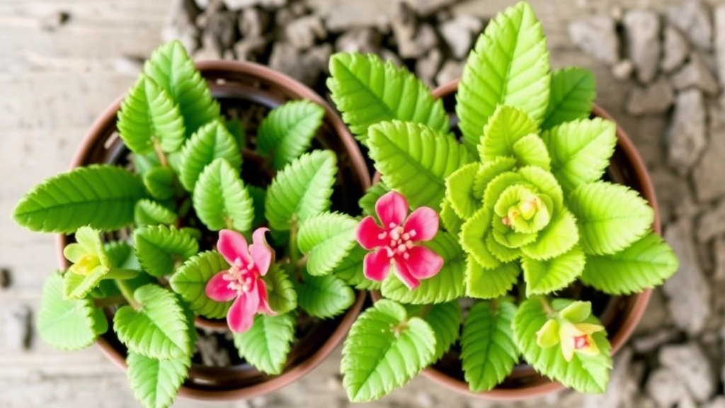 Comparing Kalanchoe Gastonis Bonnieri with Other Medicinal Plants