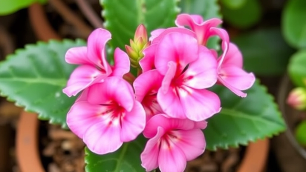 Differences Between Rooted and Bare Root Kalanchoe 'Pink Butterflies'