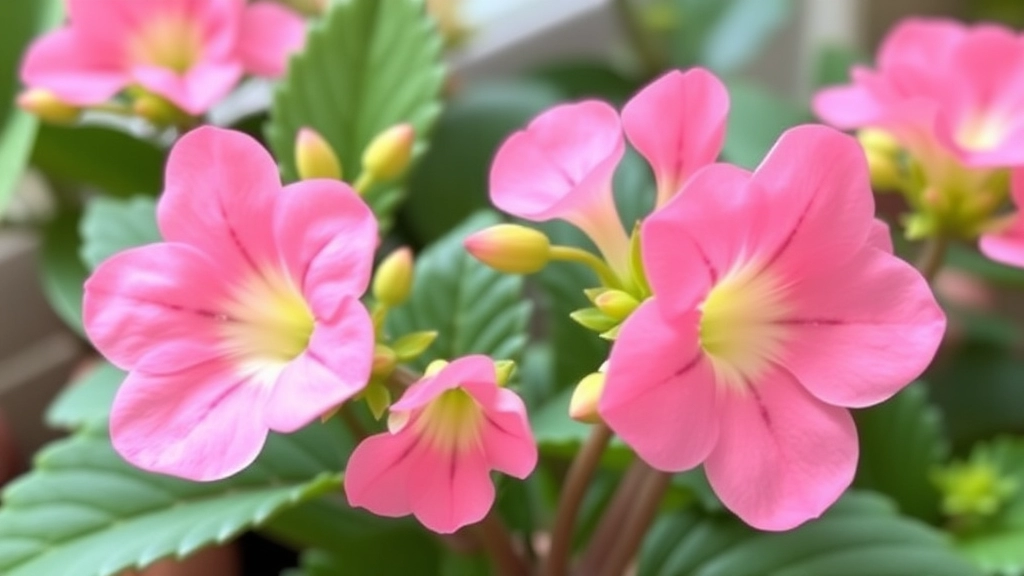 Encouraging Re-blooming in Indoor Pink Kalanchoe