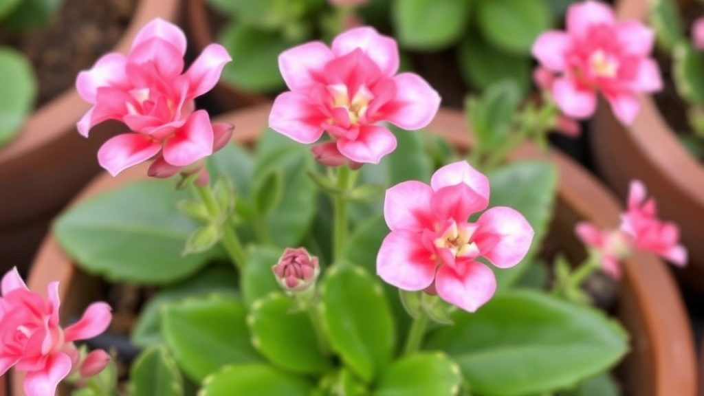 Ensuring Blooming: Seasonal Tips for Reflowering Kalanchoe 'Pink Butterflies'