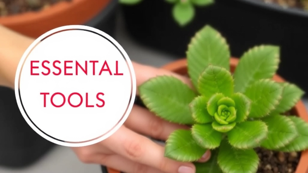 Essential Tools for Kalanchoe Tomentosa Propagation