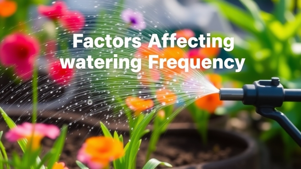 Factors Affecting Watering Frequency