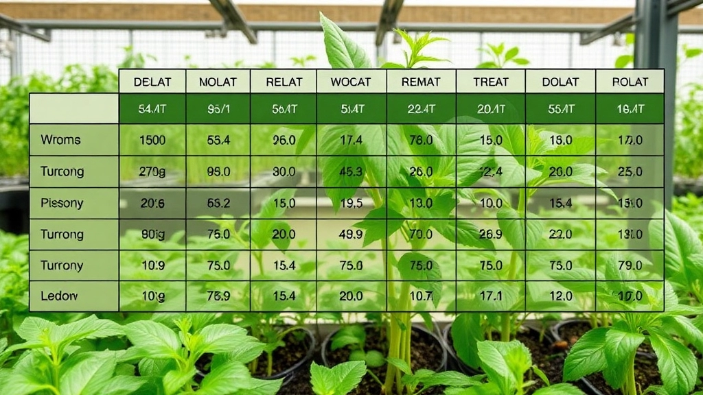 Fertilization Schedule for Optimal Growth