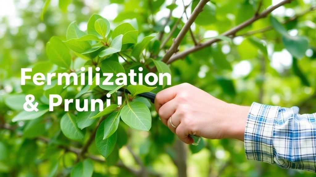 Fertilization and Pruning Practices