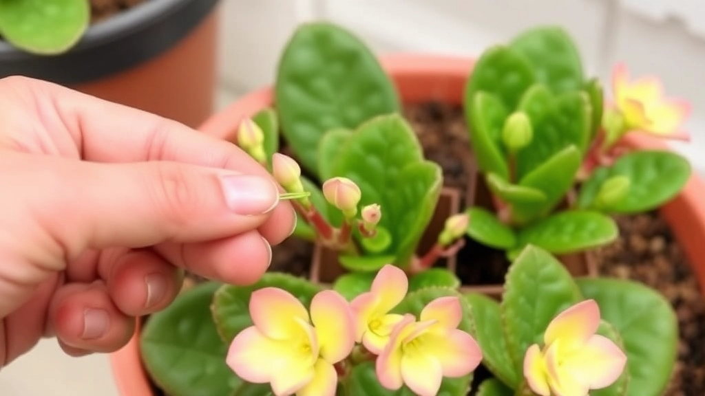 Fertilizing Kalanchoe for Strong Flower Buds