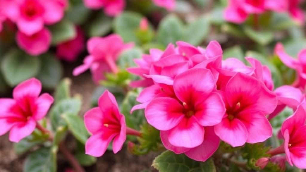 Fertilizing Your Pink Kalanchoe for Best Results