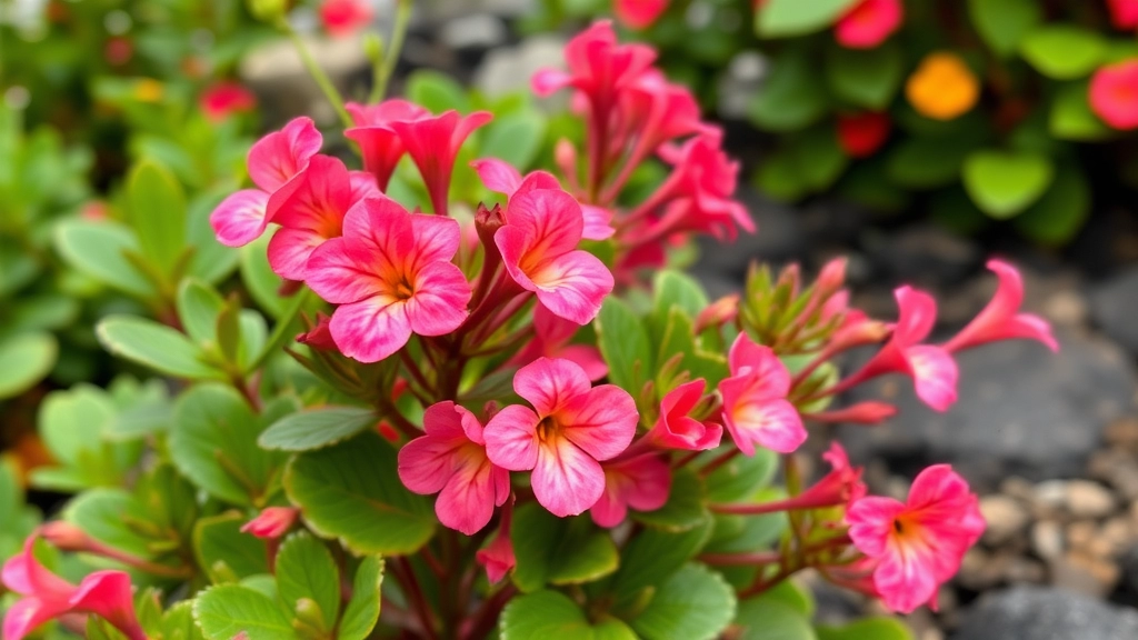 Flowering Kalanchoe in Holualoa, Hawaii: A Horticultural Guide