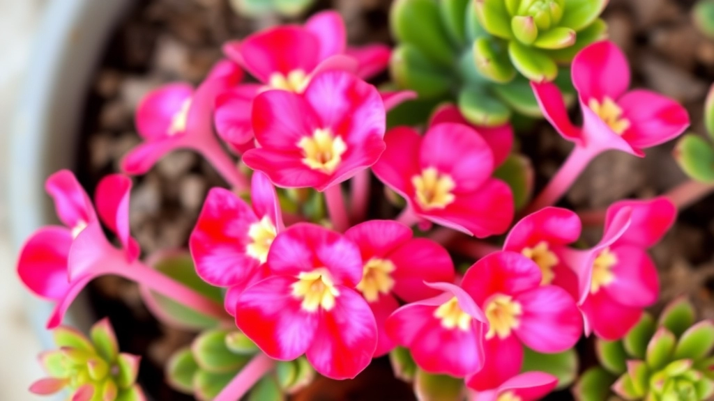 Flowering Kalanchoe Succulent Care: Tips for Growth & Propagation