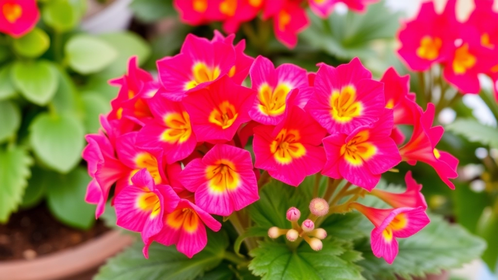 Flowering Kalanchoes for Indoor Beauty