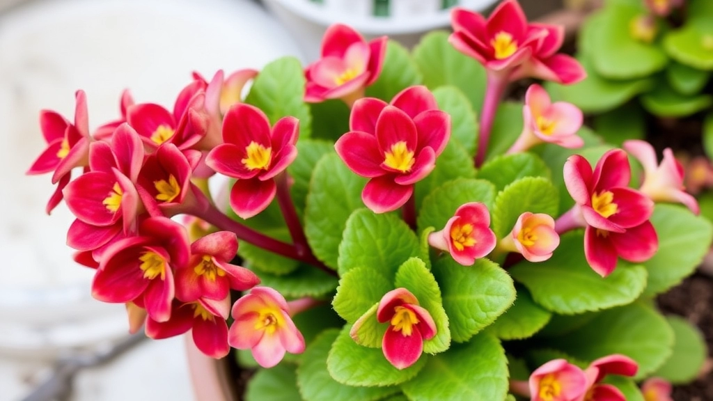 Flowering Patterns of Kalanchoe Copper Spoons