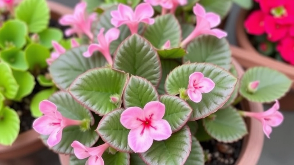 Growing Conditions and Requirements for Pink Butterflies Kalanchoe