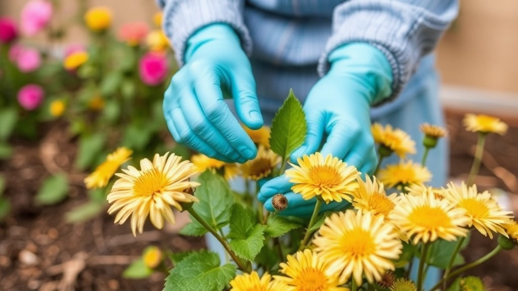 Handling and Disposal of Dead Blooms