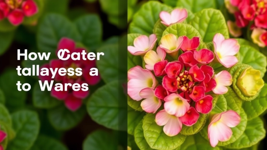 How Often to Water a Kalanchoe