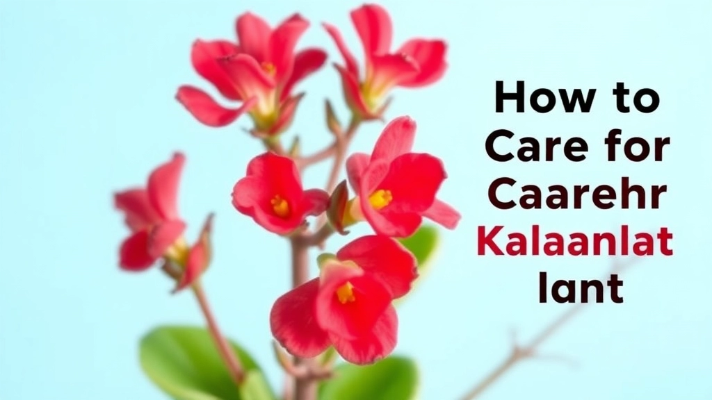 How to Care for Kalanchoe Plants (पौधे की देखभाल)