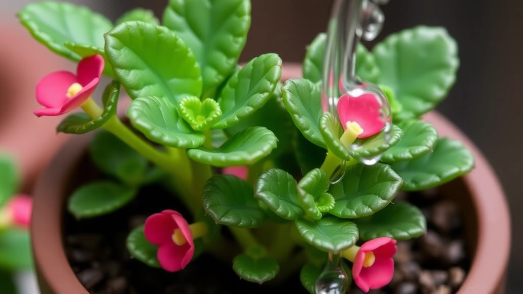 II. Bottom Watering Method for Kalanchoe