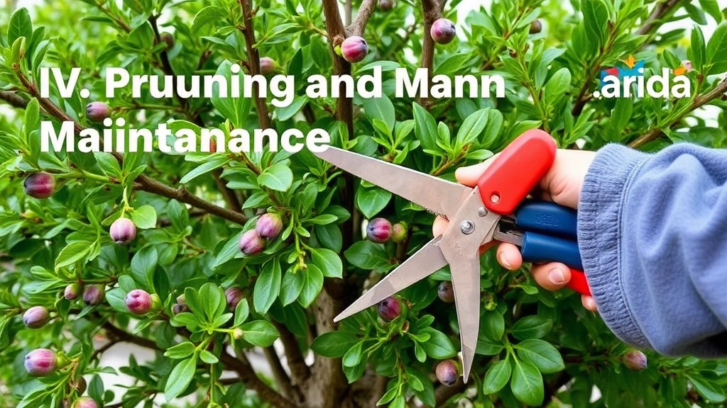 IV. Pruning and Maintenance Tips for Optimal Growth