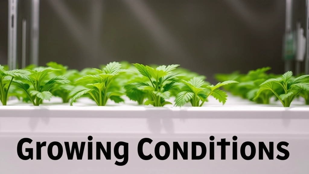 Ideal Growing Conditions