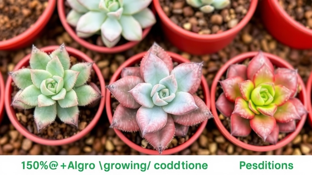 Ideal Growing Conditions for Maltese Cross Succulents