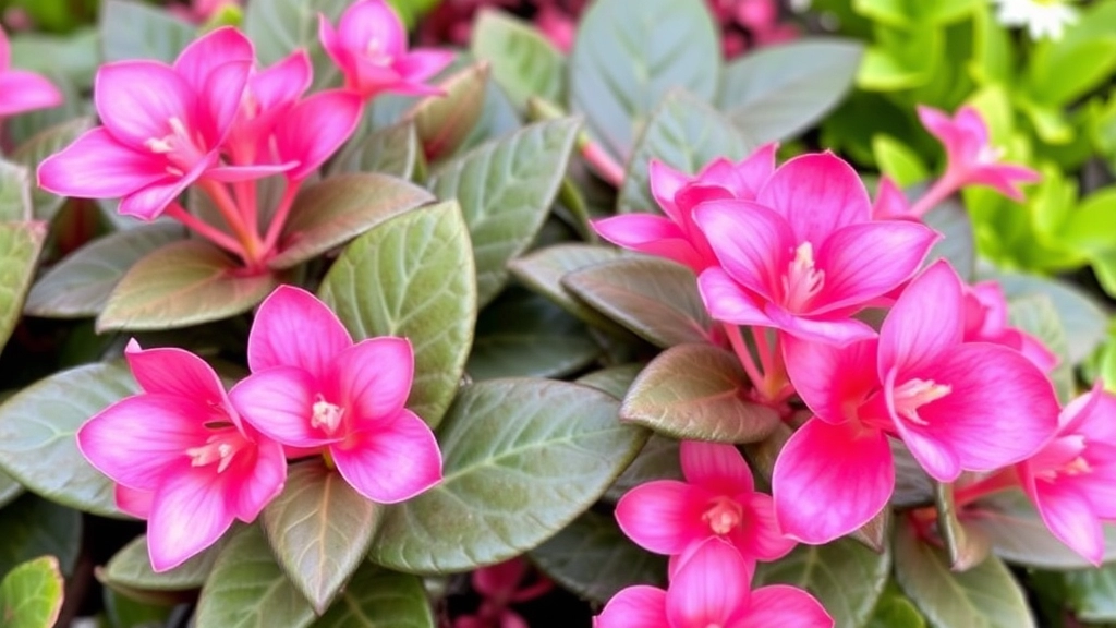 Ideal Growing Conditions for Pink-Leaved Kalanchoes