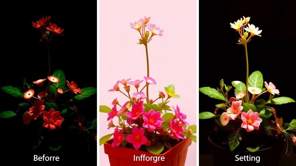 Ideal Lighting Conditions for Kalanchoe Blossfeldiana in Various Settings