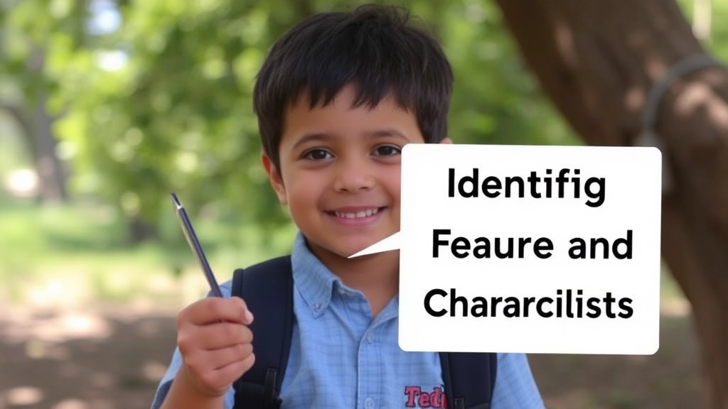 Identifying Features and Characteristics