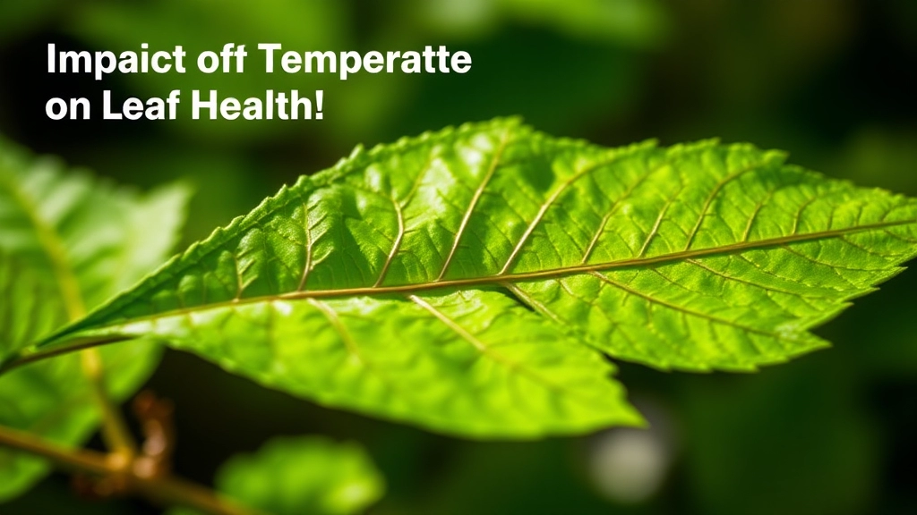 Impact of Temperature on Leaf Health