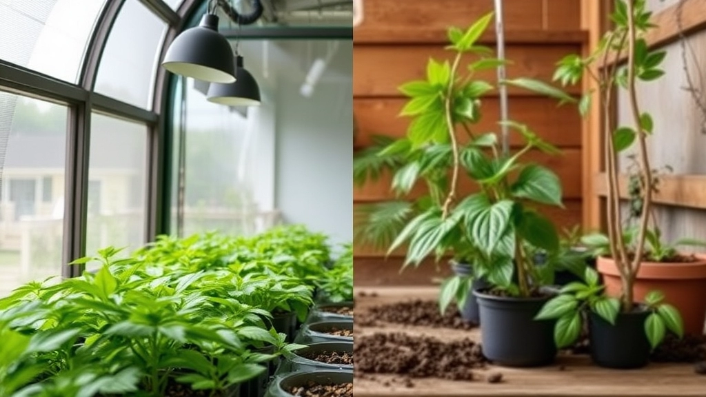 Indoor vs. Outdoor Growing Conditions